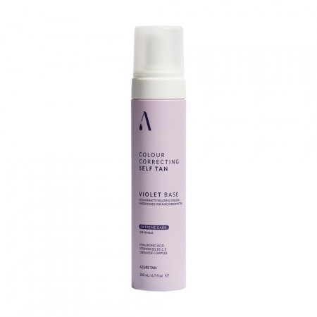 Azure Tan Self Tan Mousse Violet Base Extreme Dark 200 ml