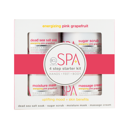 BCL Spa 4 Step Starter Kit: pink grapefruit