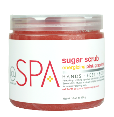 BCL Spa Pink Grapefruit - Sugar Scrub 454g