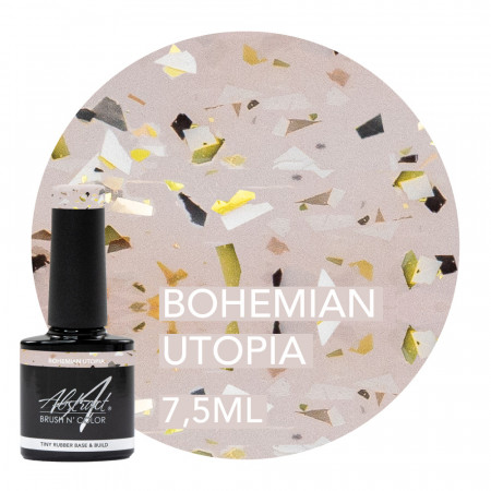 Bohemian Utopia TINY Rubber Base & Build Gel LIMITED EDITION Abstract