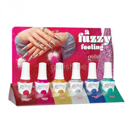 Gelish display A fuzzy feeling