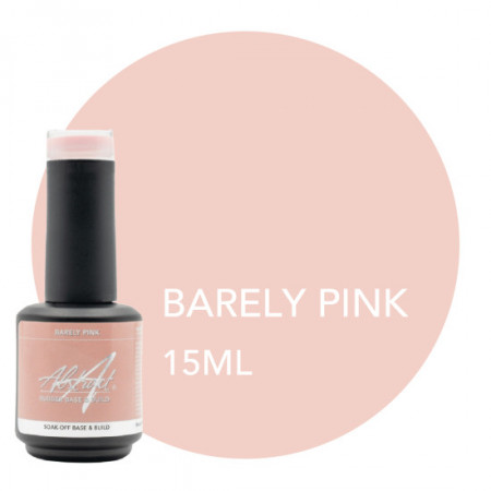 Barely Pink Rubber Base & Build Gel 15 ml | Abstract