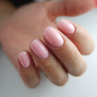 Petal Pink TINY Rubber Base & Build Gel Abstract