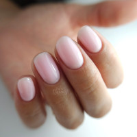 Luminous Pink TINY Rubber Base & Build Gel Abstract