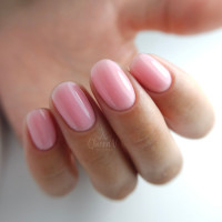 Peony Pink TINY Rubber Base & Build Gel Abstract